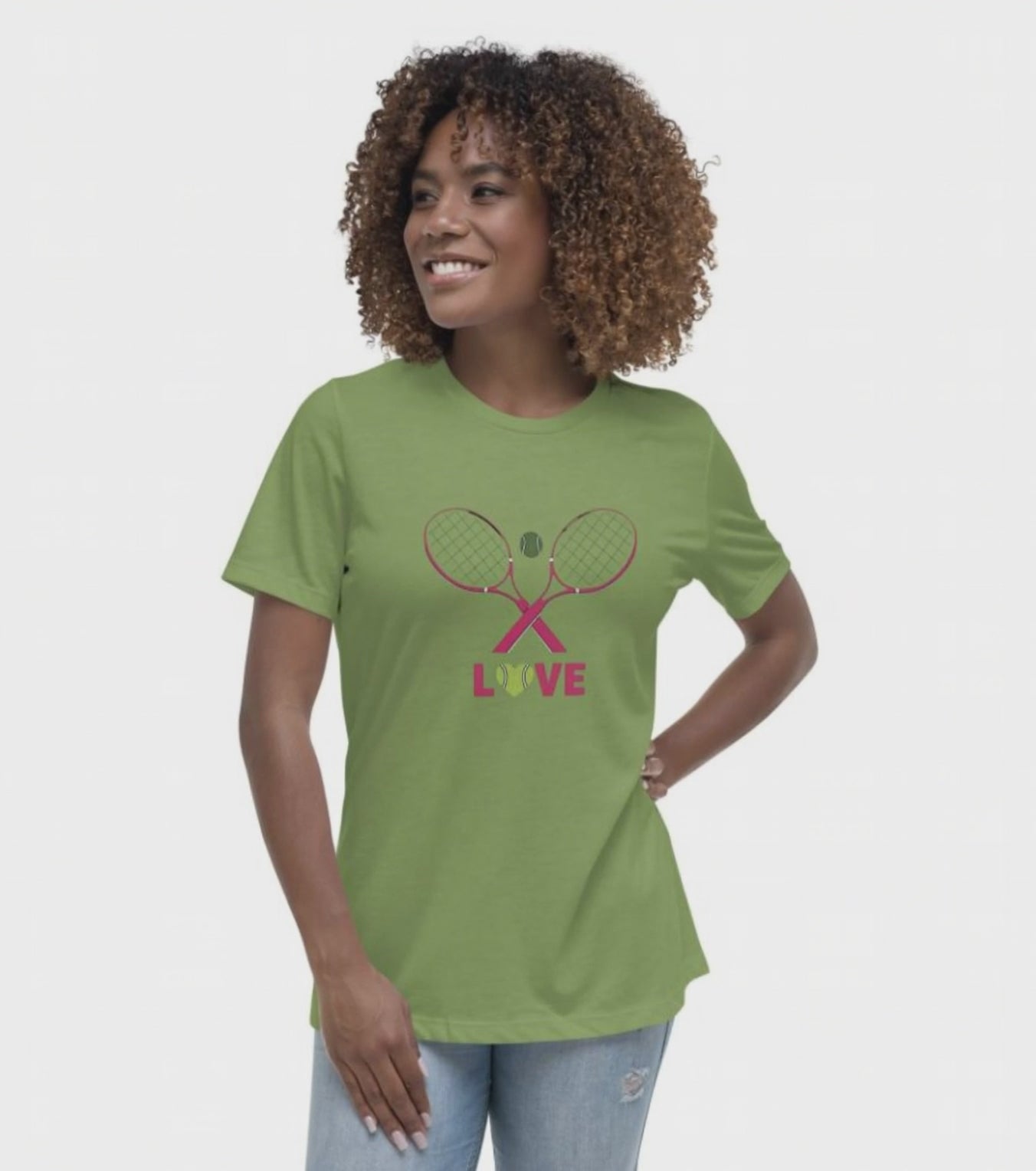 Tennis Love Graphic T-Shirt